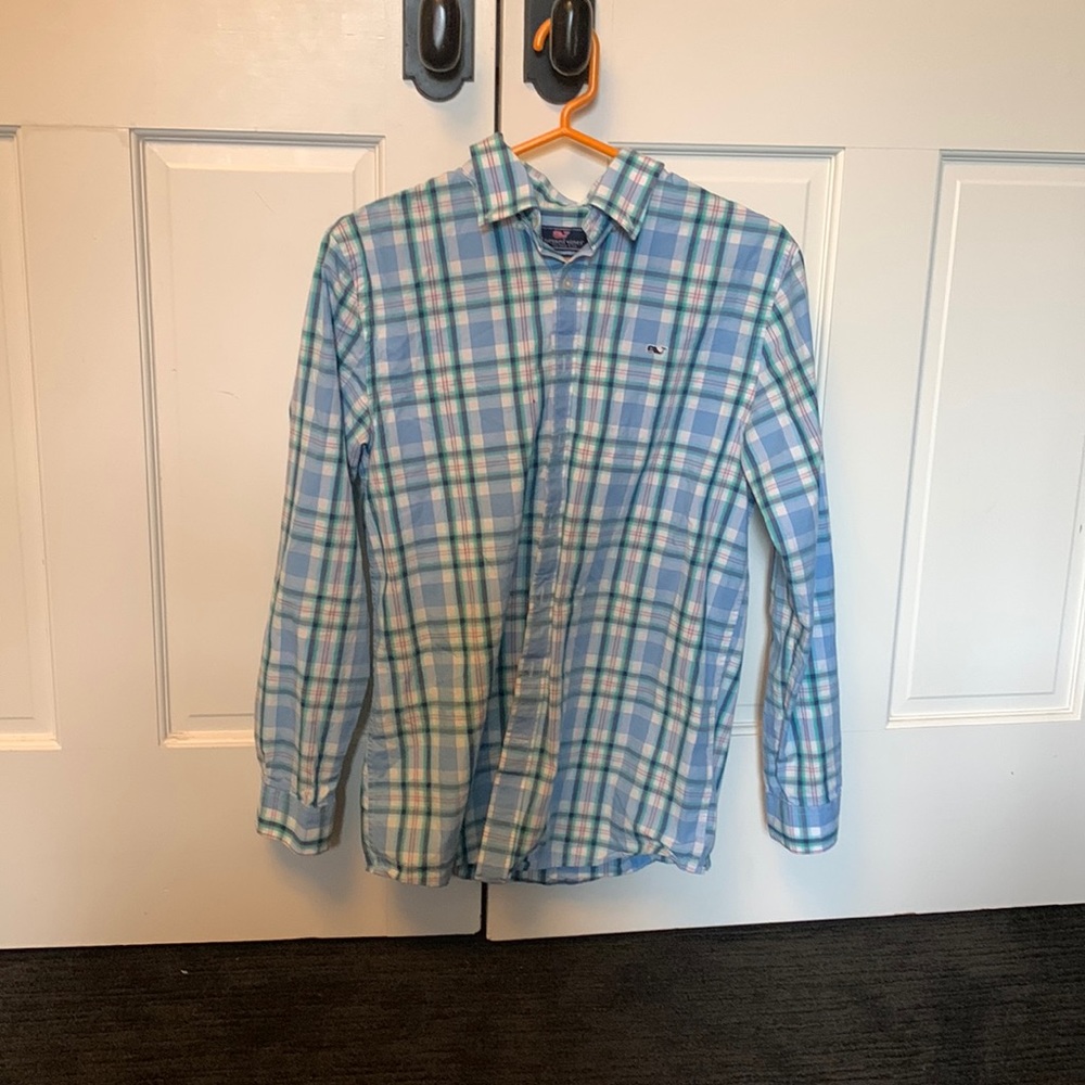 Vineyard Vines Button down plaid shirt